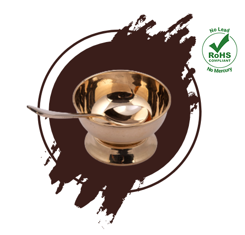 Pure Bronze Dessert Bowl